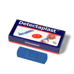 Detecteerbare pleister textiel 25 x 72mm