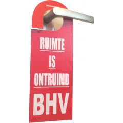 Deurhangers "ONTRUIMD" (25 st.)