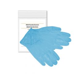 1 paar nitril handschoenen