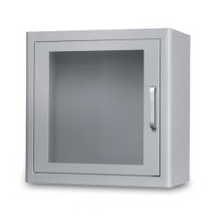 Basic AED wandkast wit