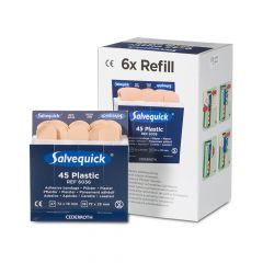 Salvequick plastic pleisters 6036 (navulling)