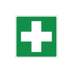 Vinylsticker met EHBO-pictogram