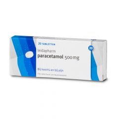 paracetamol 20 stuks 500 mg