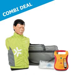 Pakketaanbieding Ambu Man Basic en Defibtech Lifeline trainer AED