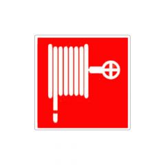 Rood pictogrambordje brandslang