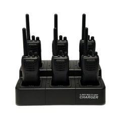 Kenwood TK-3501 set van 6 portofoons met multicharger