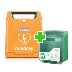 Mindray C1A met AED kast