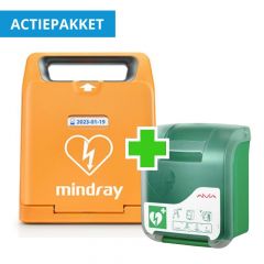 Mindray C1A met AED kast