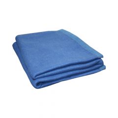 Brancarddeken van blauw acryl