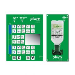 Plum oogdouche station 1 x 500 ml 0.9%