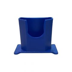 Wandhouder plum blauw