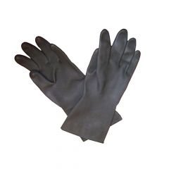 Zwarte neopreen handschoenen