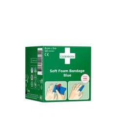 Cederroth Soft Foam Bandage 6 x 200cm Blauw
