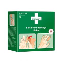 Cederroth Soft Foam Bandage 6 x 450cm beige