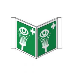 Panorama bordje pictogram oogdouche